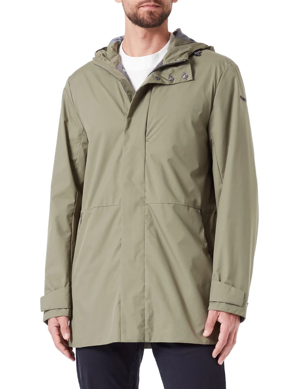 Geox Men's M Damiano Jacket, Olivine, 44