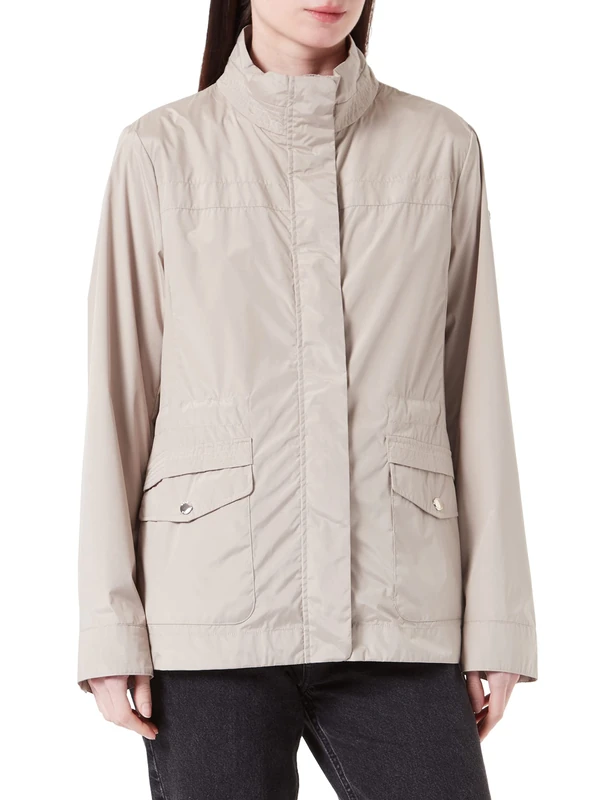 Geox Women's W Dandra Jacket, Humus, 4