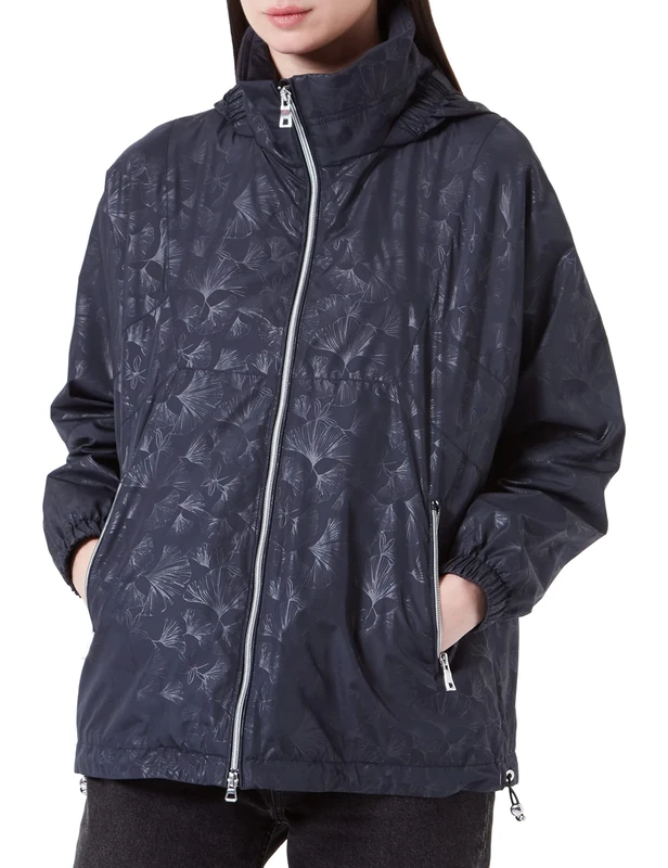 Geox Women's W Diantha Jacket, Sky Captain, 14