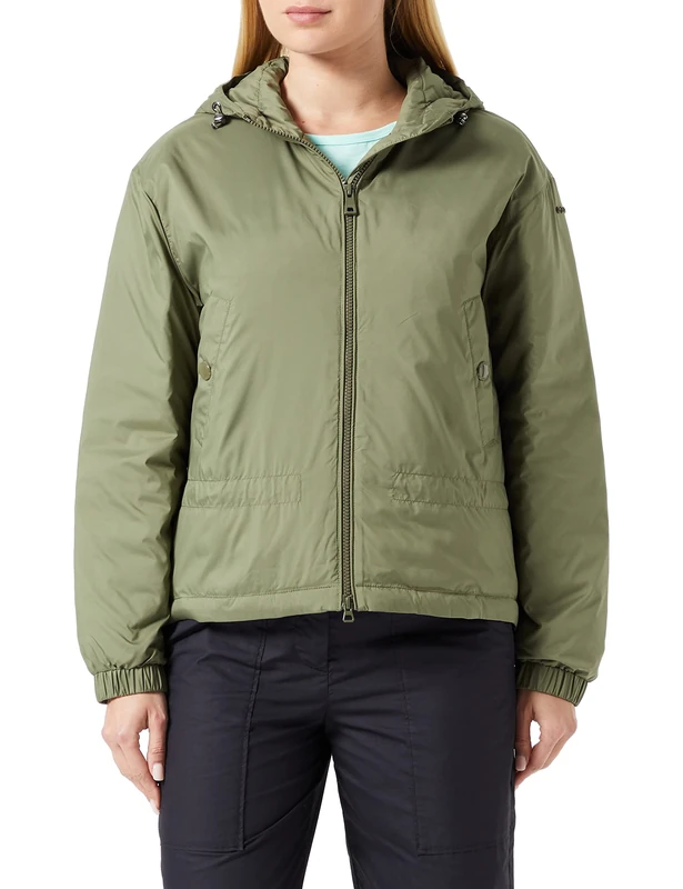 Geox Women's W Spherica Jacket, Olivine, 12 - Image 1