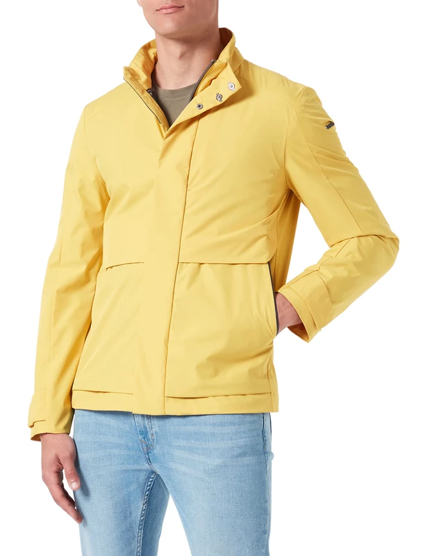 Geox Men's M Damiano Jacket, Tawny Olive, 50, Tawny Olive, 19