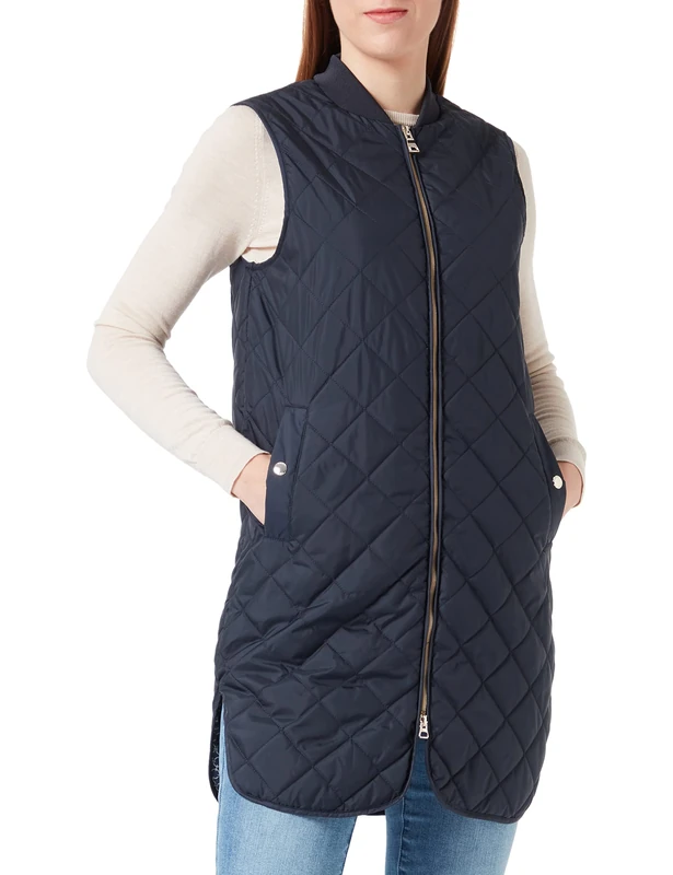 Geox Women's W Asheely Jacket, Sky Captain, 8