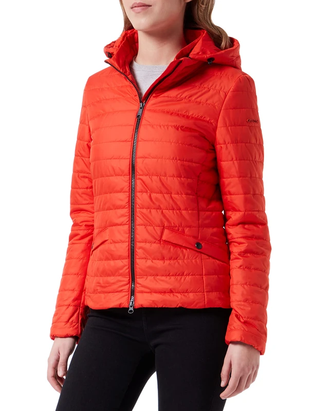 Geox Women's W Ascythia Jacket, Poinciana, 4