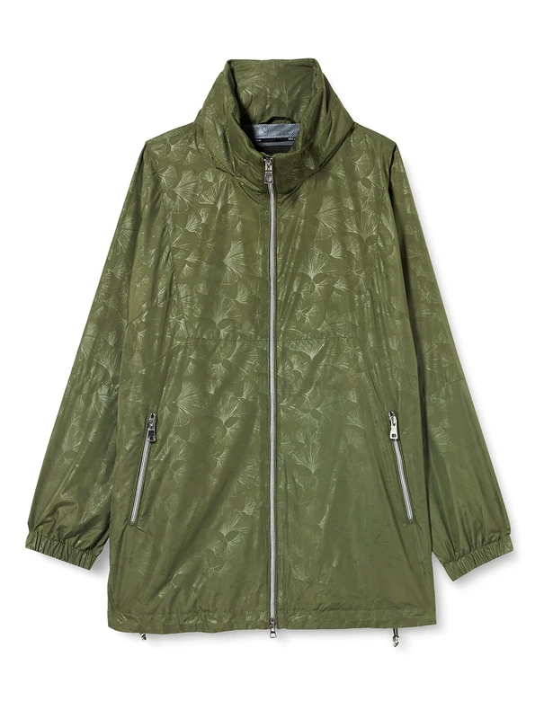 Geox Women's W DIANTHA Jacket, Military Olive, 46, Military Olive, 20 - Image 1
