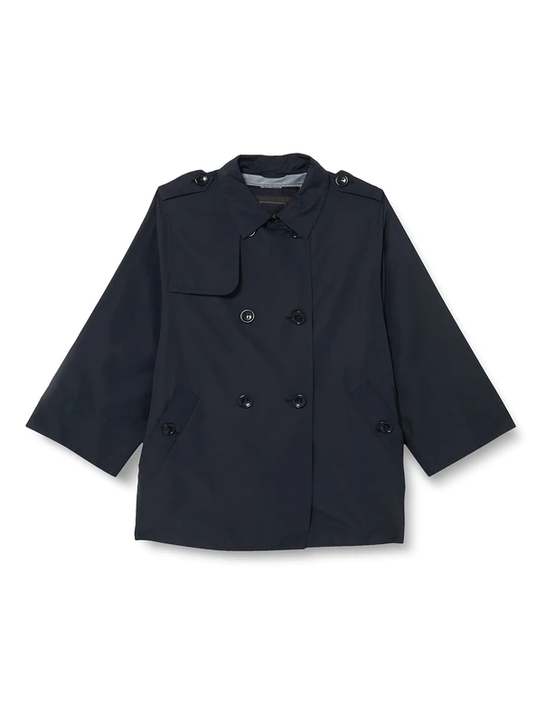 Geox Women's W Soleil Jacket, Sky Captain, 40, Sky Captain, 14