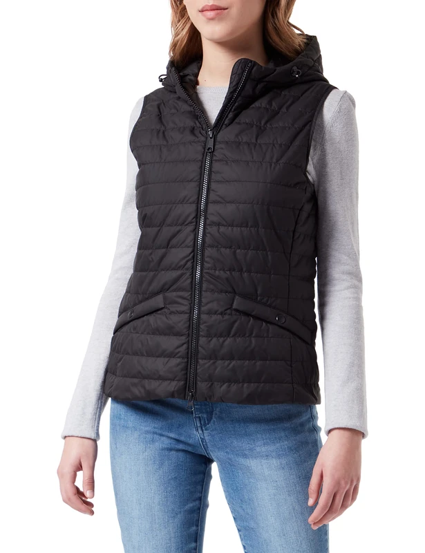 Geox W ASCYTHIA Women's Jacket, Black, 50, Black, 24