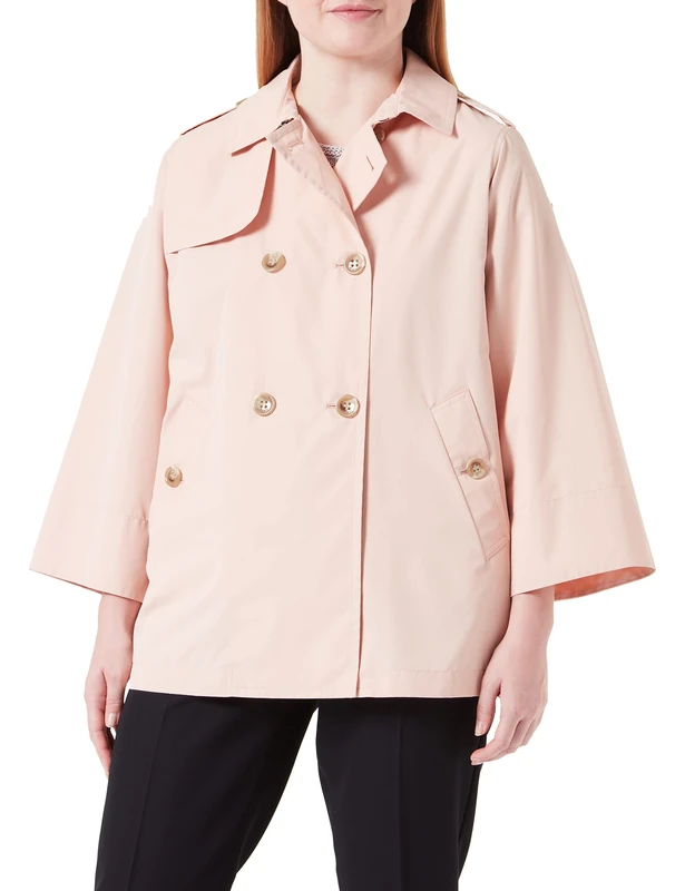 Geox Women's W Soleil Jacket, Peach Whip, 42, Peach Whip, 16