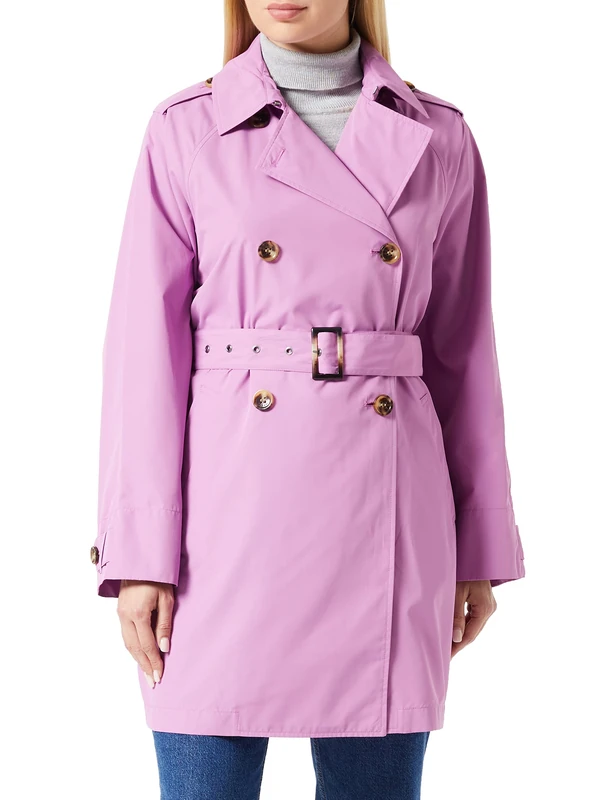 Geox Women's W Soleil Jacket, African Violet, 18