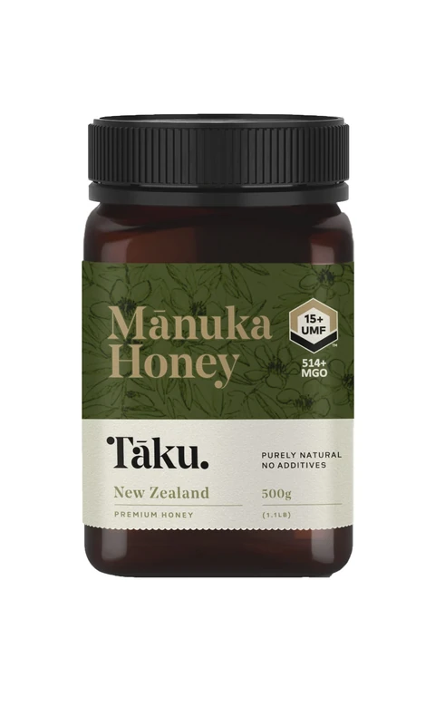 Taku Manuka Honey Mgo 514 Umf 15 Plus 500 Grams