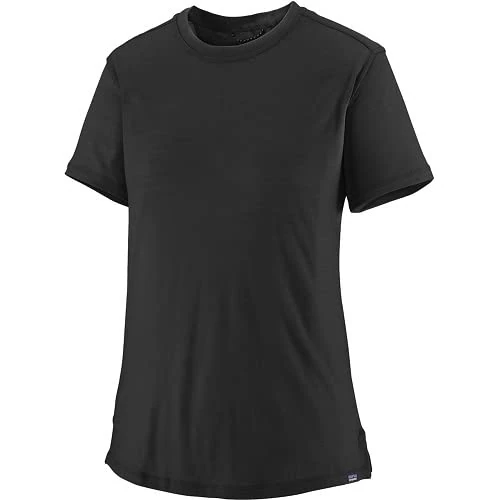 Patagonia Women's W's Cap Cool Merino Shirt Short Sleeve T, Black, XS - Image 1