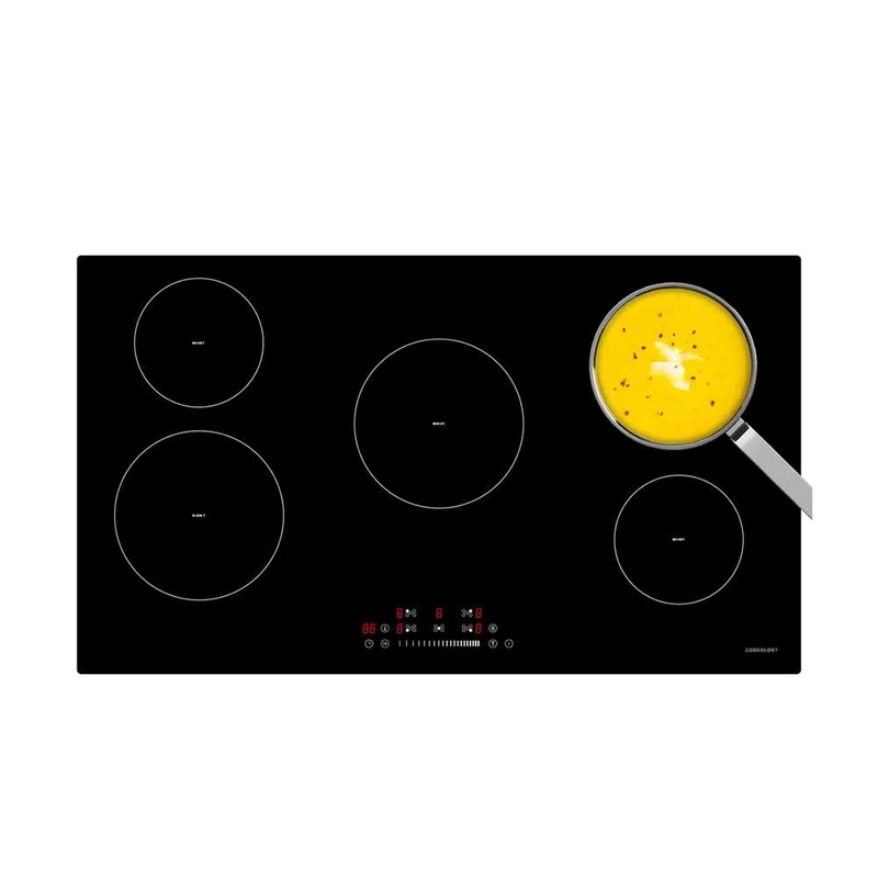 Cookology CIT902 90cm Induction Cooking Hob – Black Glass