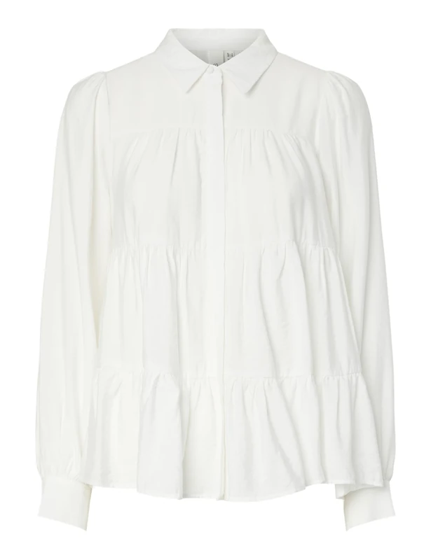 YAS Shirt YASPALA XS, Star White, XS - Image 1