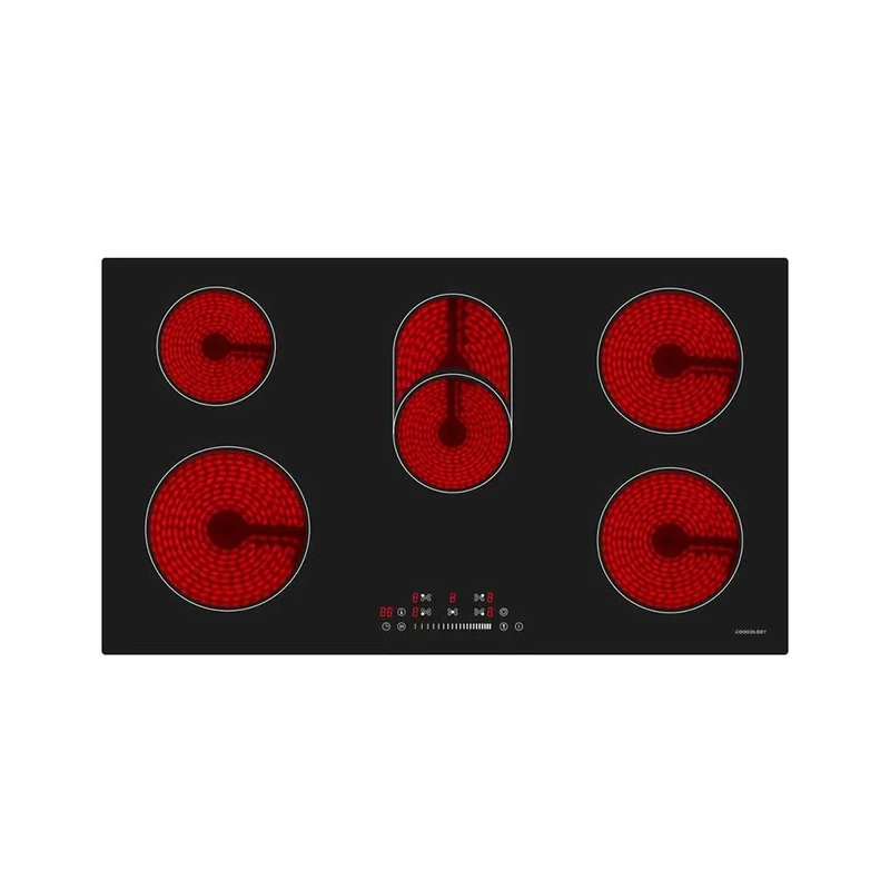 Cookology CET901 Ceramic Hob with Multiple Cooking Zones – Black