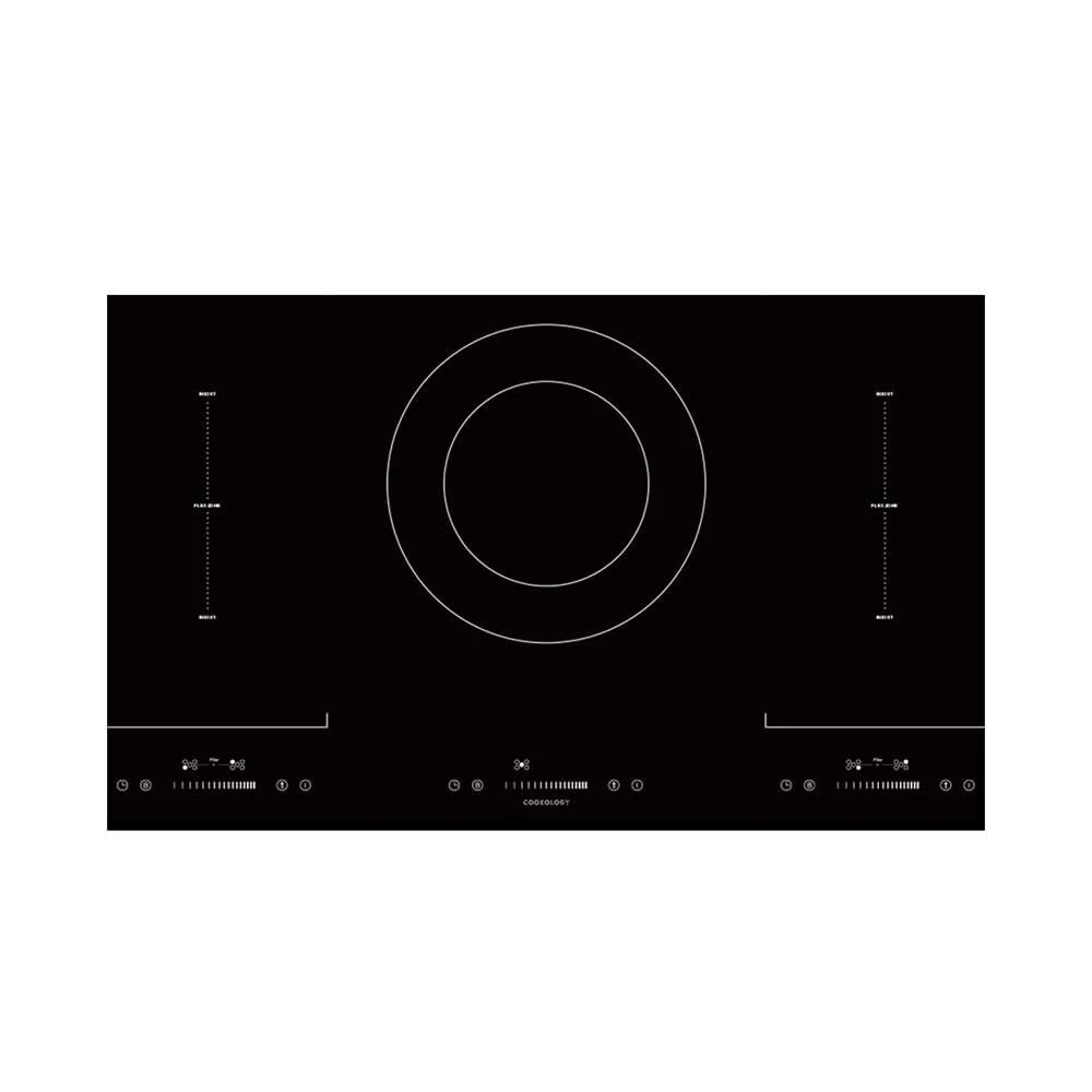 Cookology CIF900 90cm Induction Hob with Flexi Zone Function and Dual Ring – Black