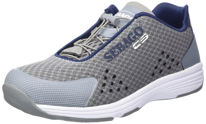 Sebago Women's Sea Sport Cyphon Boat Shoe, Grey Navy, 6 UK