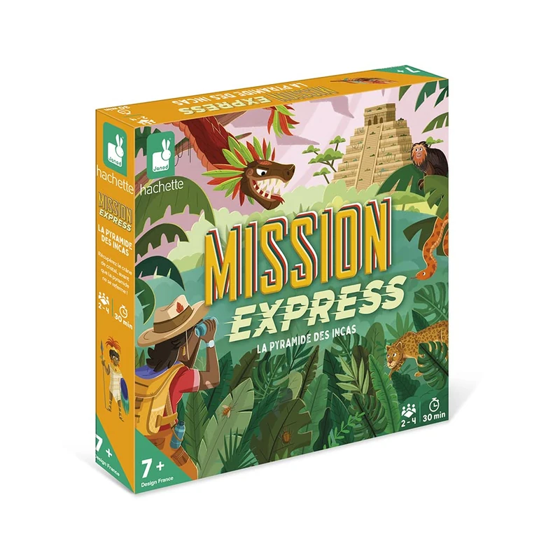 Janod MISSION EXPRESS CHEZ LES INCAS - Board Game