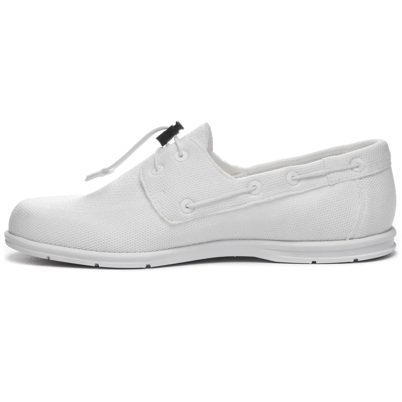 Sebago Men's Monterey Boat Shoe, White, 12 UK
