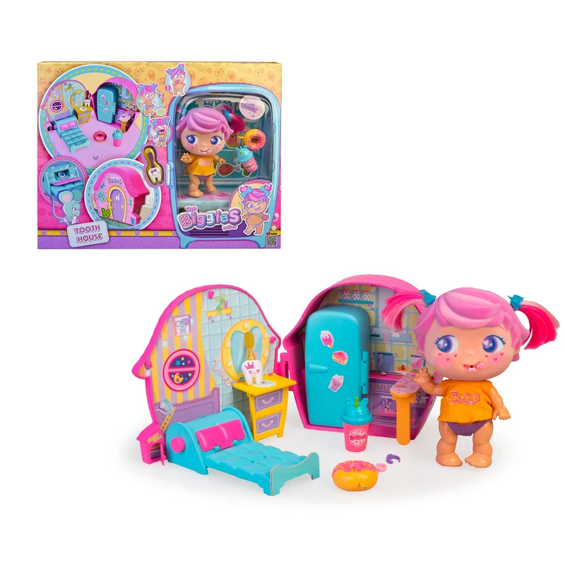The Bellies Biggie Yumi Yummy Tooth House Playset