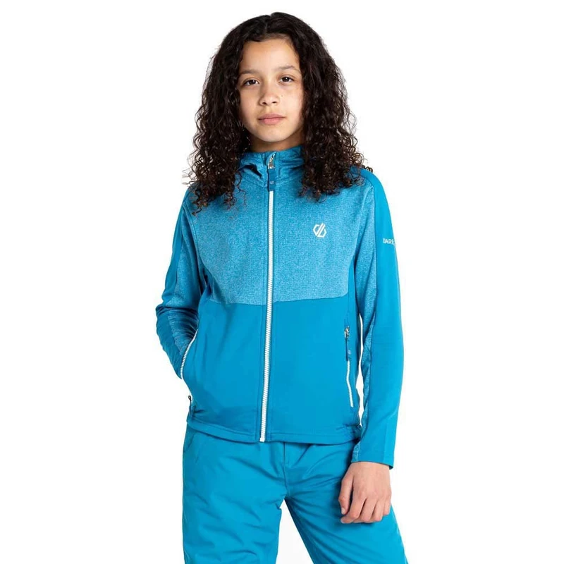 Dare 2b Humour II Jacket Kids Ski Jacket, Waterproof & breathable Recycled fabric, Snowskirt, Taped seams, 2 lower zipped pockets, adjustable tech hood - Image 1