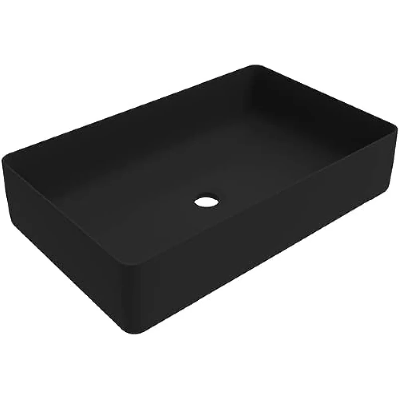 Ceramic countertop washbasin, Without Overflow