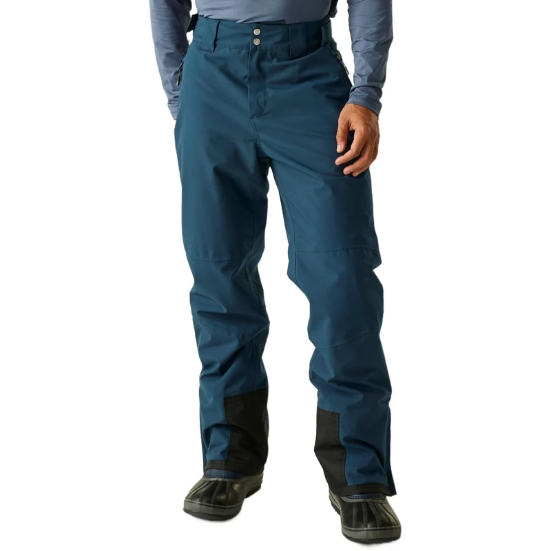 Dare 2b Mens Recycled Waterproof Ski Pants | Breathable Trouser Bottoms with ARED Technology | Adjustable Braces, Snow Gaitors and Zip Gusset