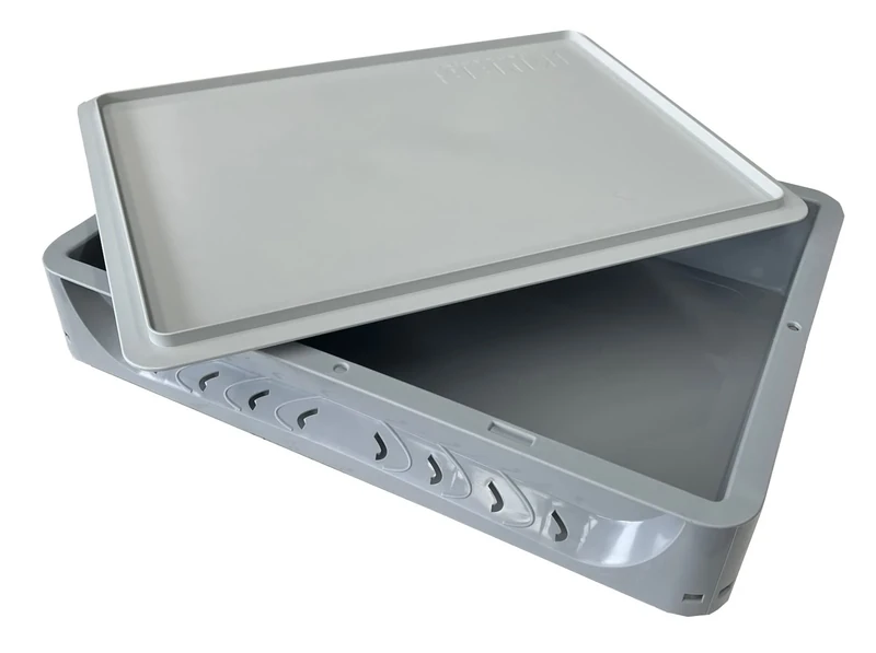 Solent Plastics 7L Pizza Dough Proofing Tray with Lid