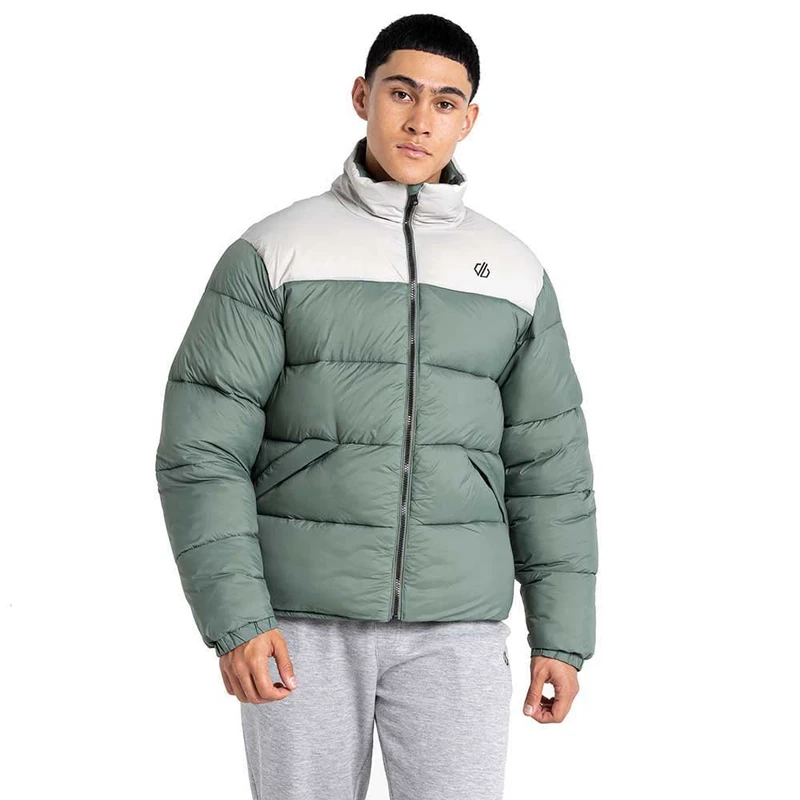 Dare 2b Mentor Mens Jacket recicled water repellent finish, padded jacket with high neck, full zip and 2 low zip pockets