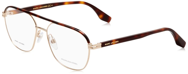 Marc Jacobs Marc 571 Metal 06J GOLD HAVANA, Round/Oval, 57