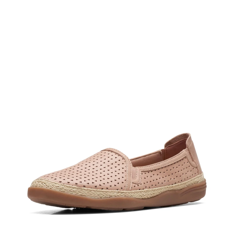 Clarks Women's Elaina Ruby Loafer, Warm Beige Leather, 9 UK