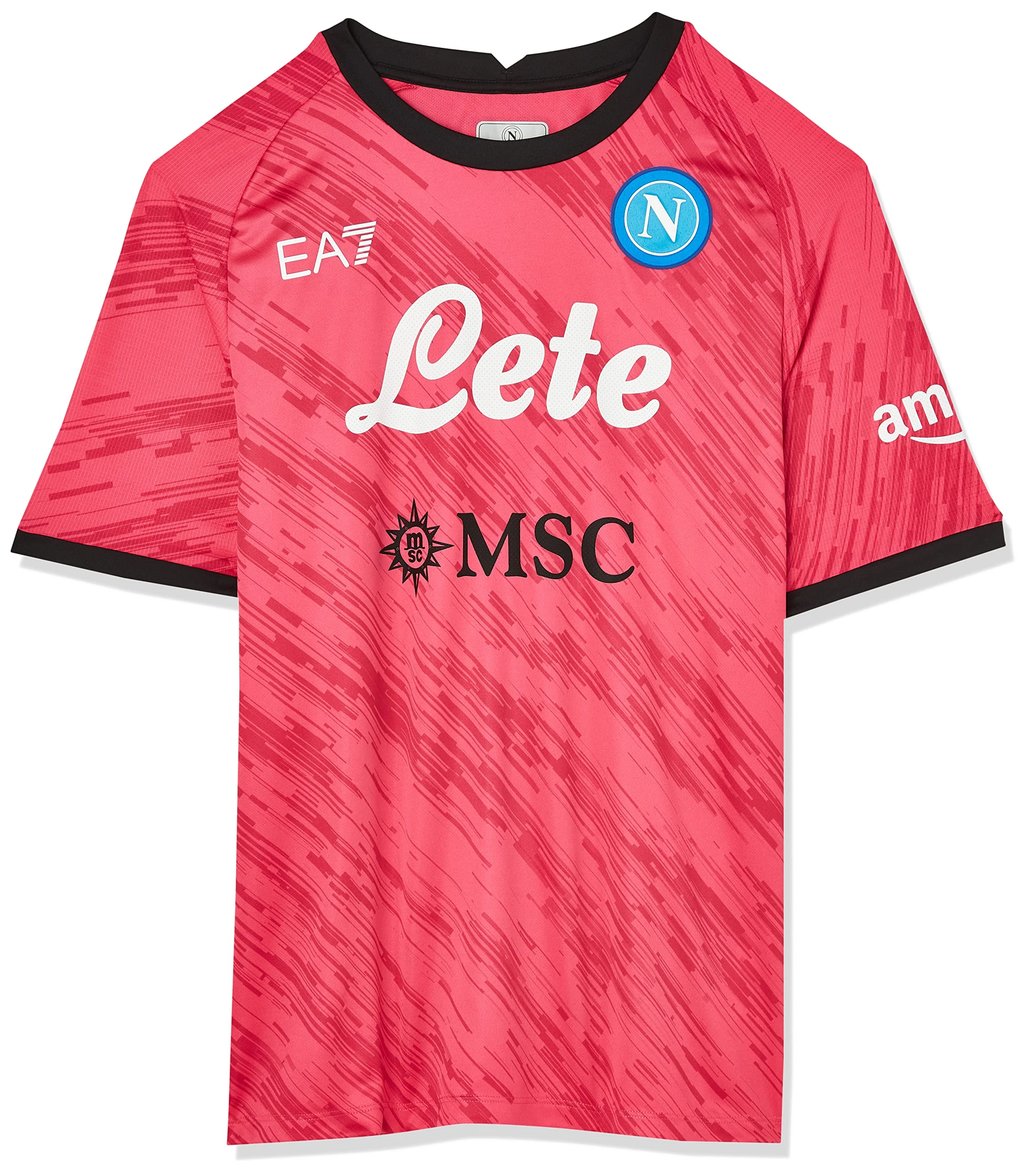 SSC NAPOLI Jersey Game Goalkeeper Fuxia 2022/2023 L