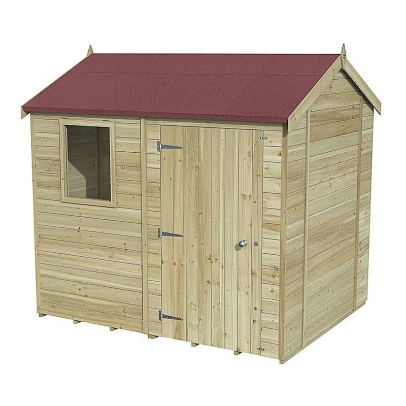 Forest Garden Timberdale 8x6 Reverse Apex Shed