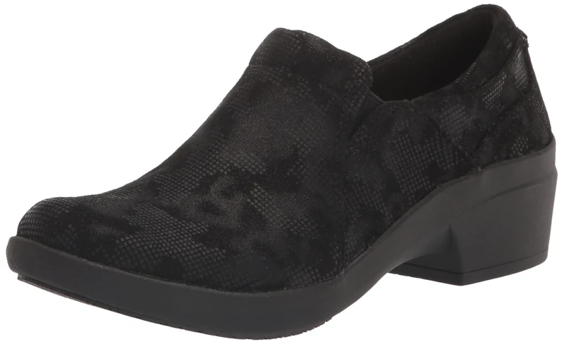 Clarks Womens Talene Pace Loafer, Black Interest, 12