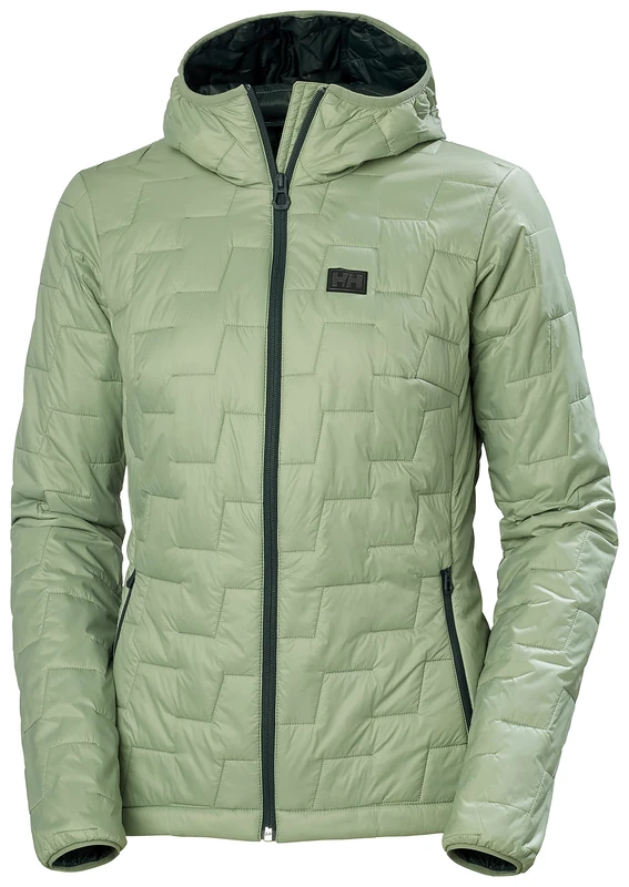 Helly Hansen Women's W Lifaloft Hooded Ins Jkt, Jade 2.0, M