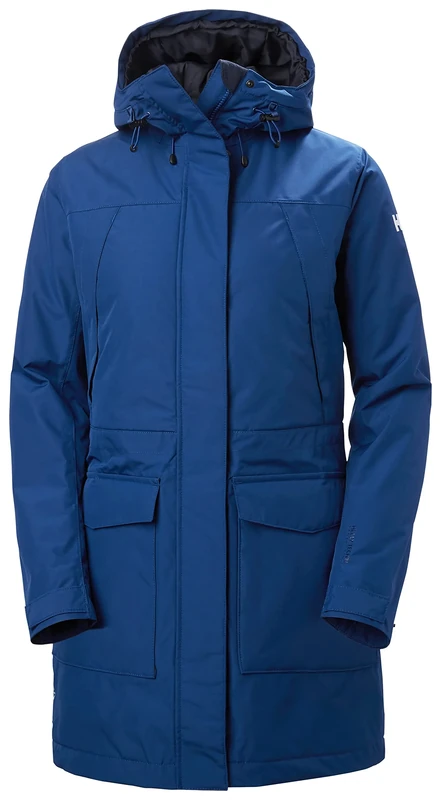 Helly Hansen Women's W Frida Ins Parka, Deep Fjord, S