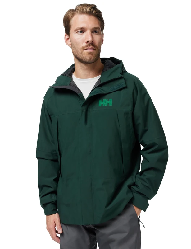 Helly Hansen Mens Banff Insulated Ins Jacket, Green, L EU