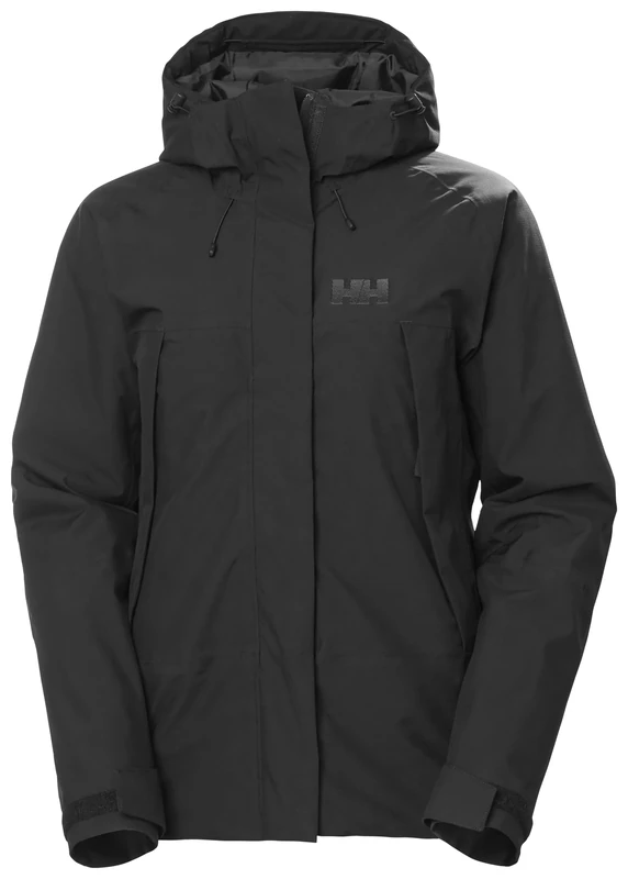 Helly Hansen Women's W Banff Insulated Ins Jacket, BLACK, M UK