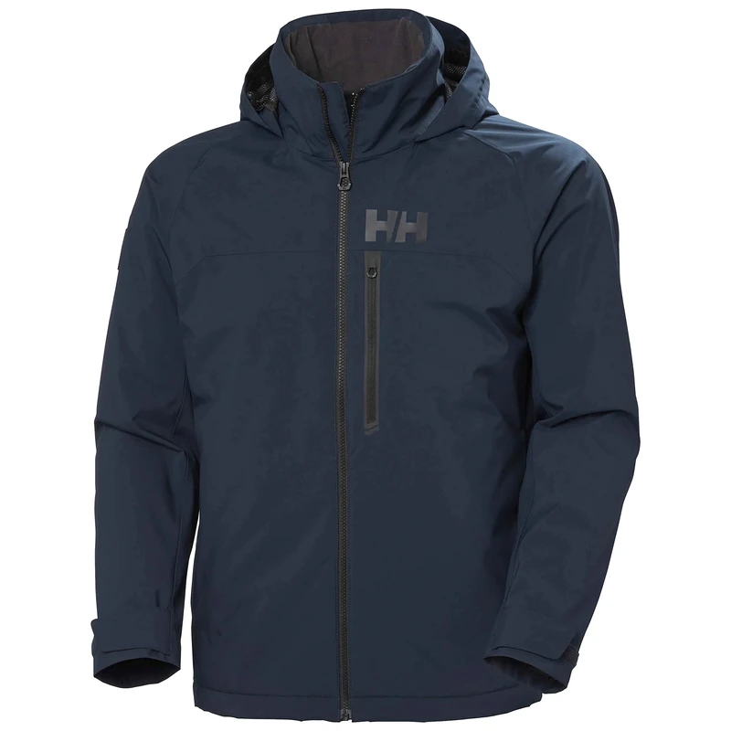 Helly Hansen Men's HP Racing Lifaloft Hooded Jkt, Navy, XL