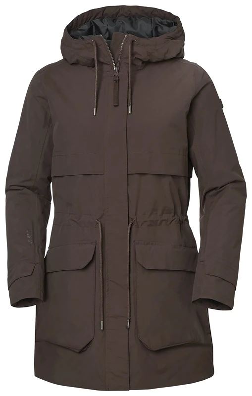 Helly Hansen Women's W Boyne Parka 2.0 Ins Jacket, TRIPLE ESPRESSO, S UK