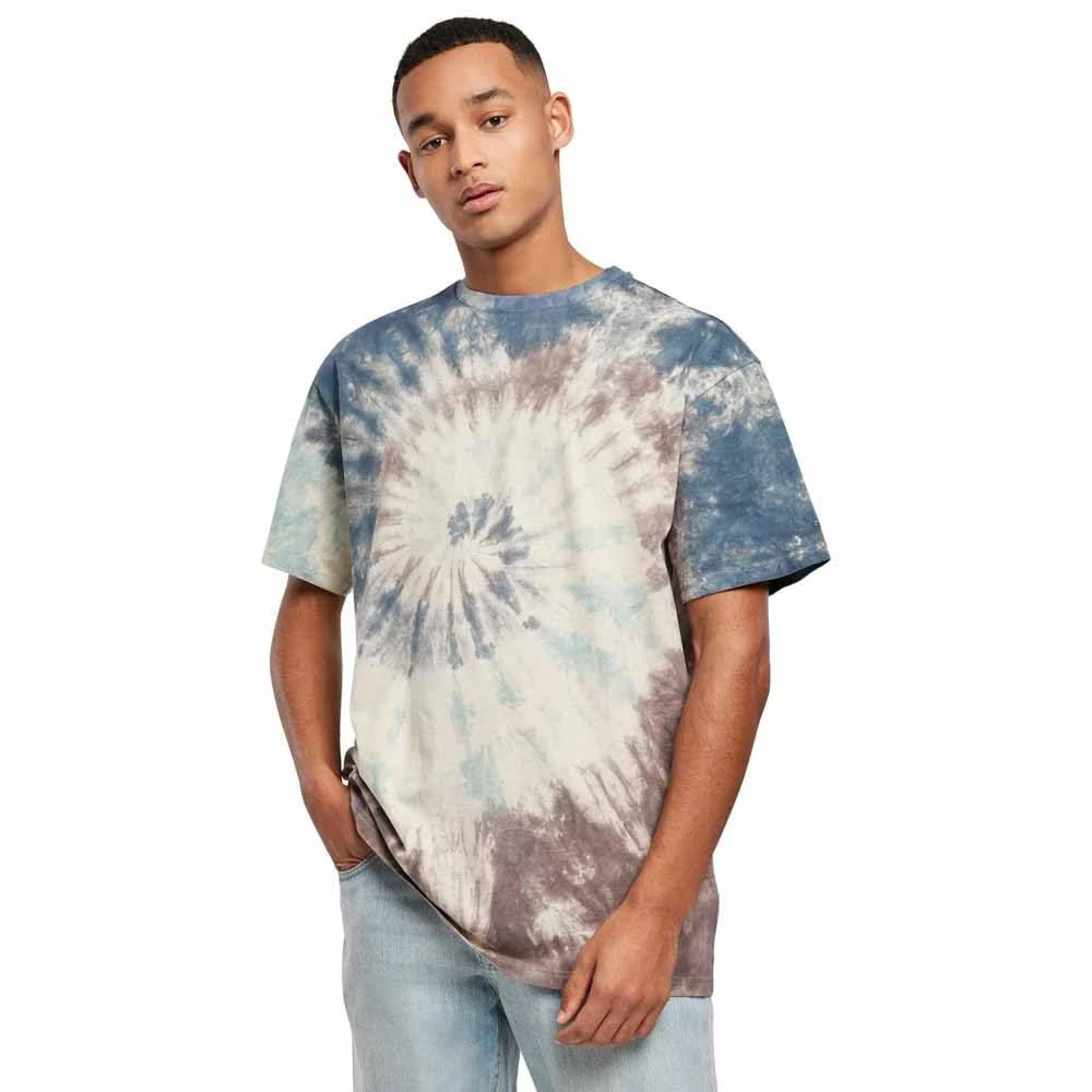 Urban Classics Men's Oversize tie dye tee T-Shirt, White (Old White), 4XL