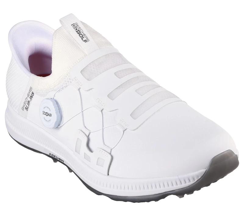 Skechers Mens Go Golf Elite 5 Slip in Golf Shoes - White - UK 8