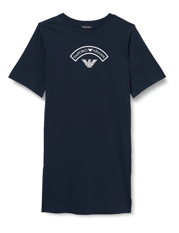 Emporio Armani Underwear Women's Emporio Armani Night Gown Shirt, Navy, S