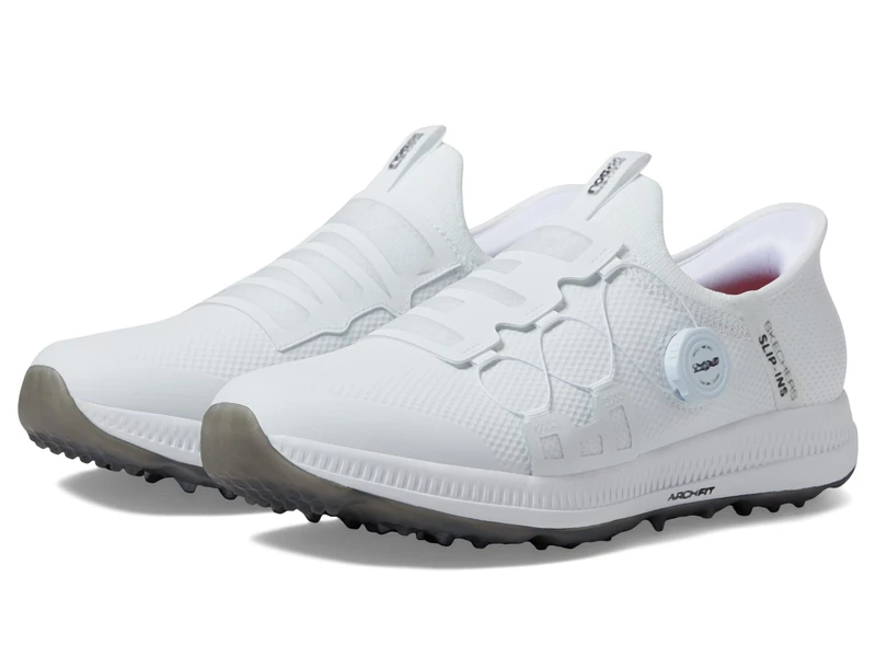 Skechers Mens Go Golf Elite 5 Slip in Golf Shoes - White - UK 8.5