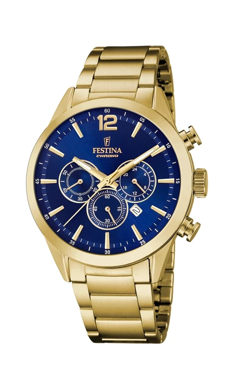 Festina Analog F20633/2, Gold, Bracelet
