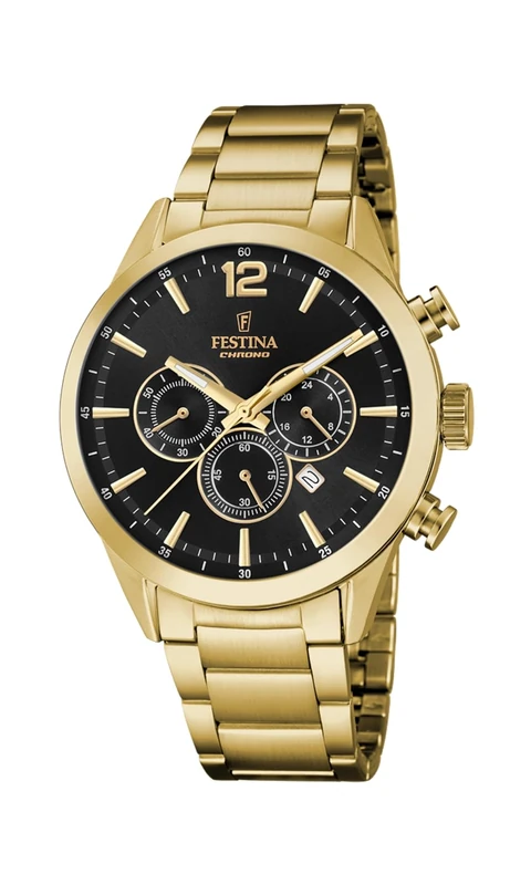Festina Analog F20633/3, Gold, Bracelet