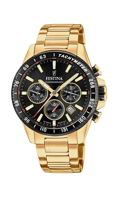 Festina Analog F20634/5, Gold, Bracelet