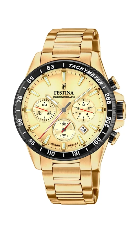 Festina F20634/6 Analog Gold Men's Watch with Bracelet