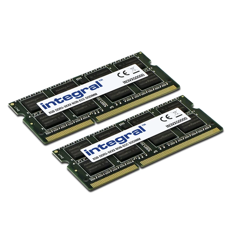 Integral 16GB(2x 8GB) DDR3 RAM 1600MHz PC3-12800 1.35V SODIMM Laptop/Notebook/MacBook Memory Module Kit