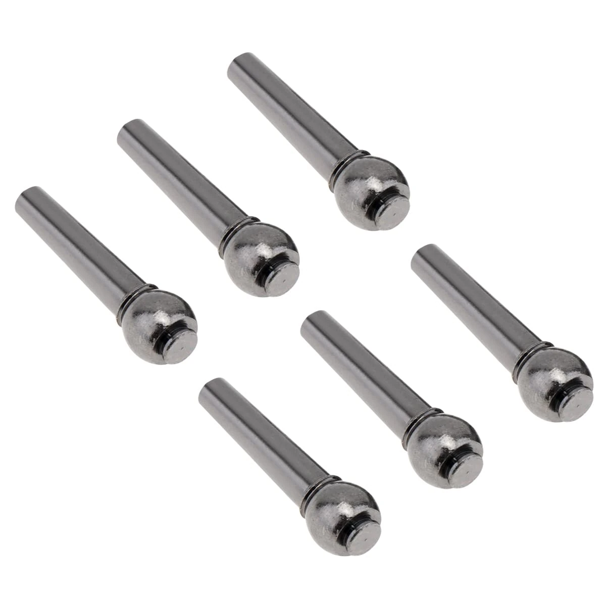 MuzcYM 6pcs Guitar Bridge Pins, Pure Copper Pin Acoustic Guitar Strings Nail Pegs for Acoustic Guitar 6 Strings for Folk Acoustic Guitar
