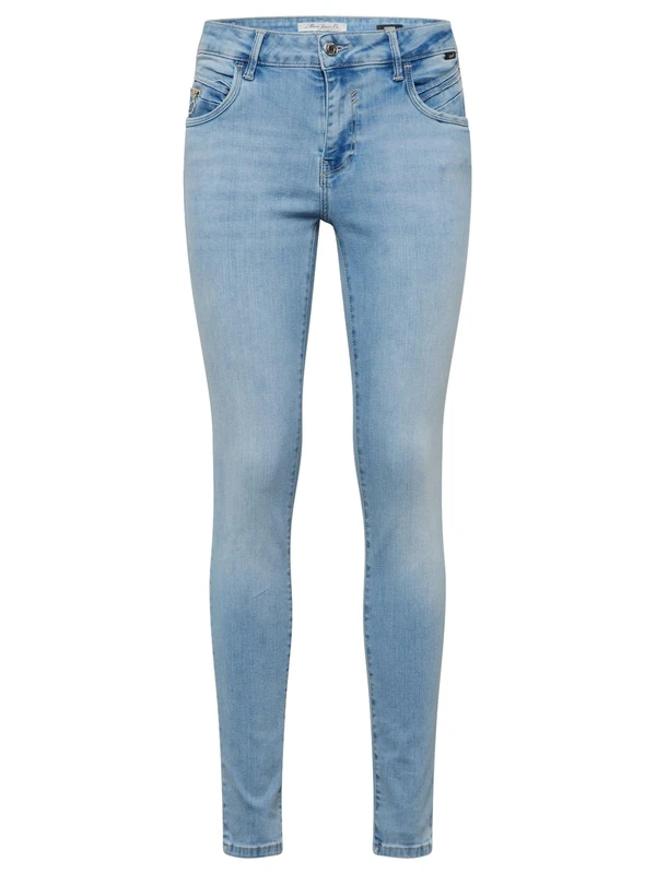Mavi Women's Adriana Jeans, Lt Glam, 32W x 36L