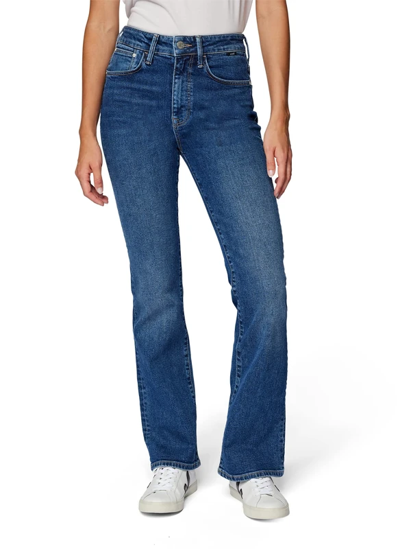 Mavi Women's Maria Jeans, Dark Blue Denim, 27W x 36L